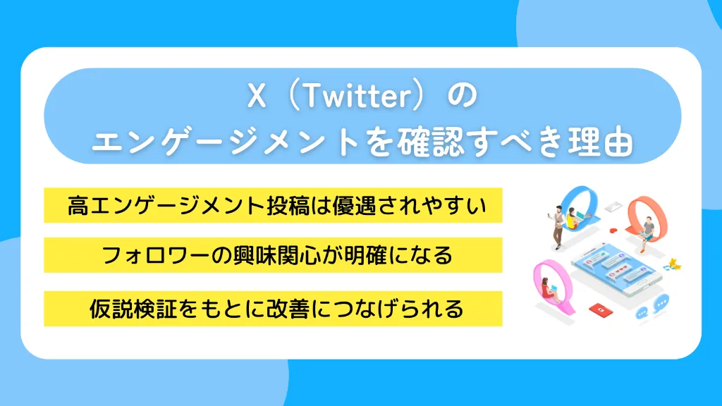 X（Twitter）のエンゲージメントを確認すべき理由