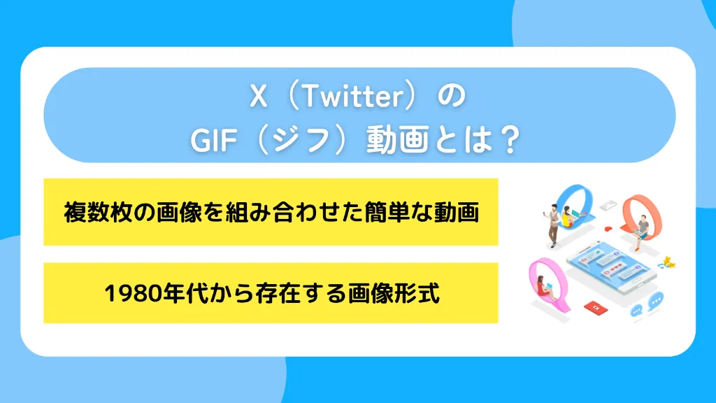 X(Twitter)のGIF動画とは?
